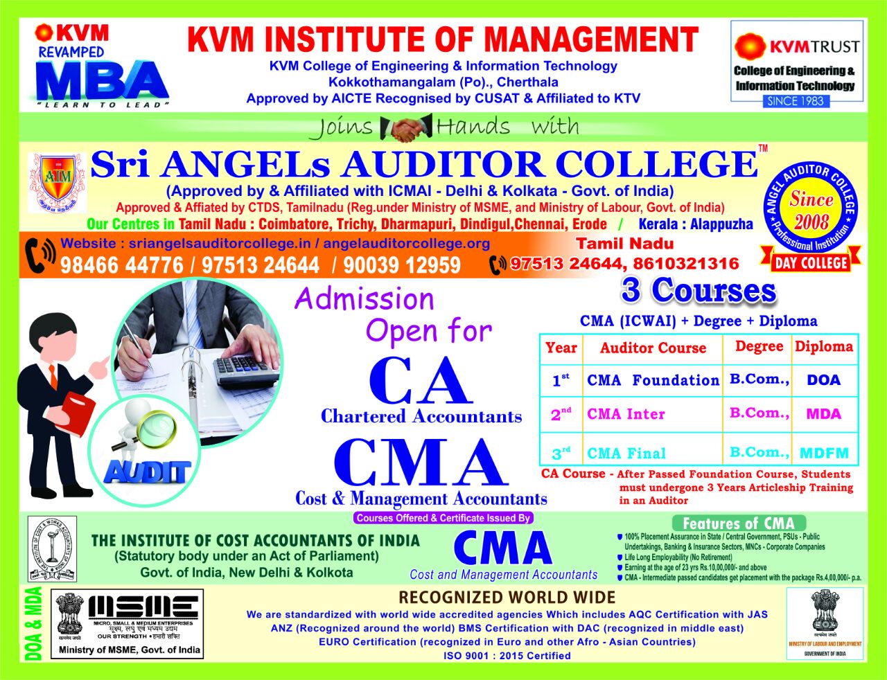Angel Auditor College